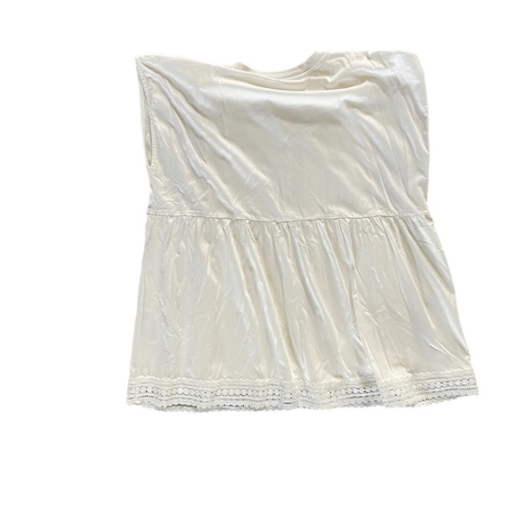 NWT ASOS Maternity Nursing Smock Top Crochet Hem - Picture 10 of 11